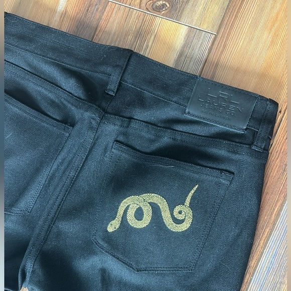 Ralph Lauren Jeans snake black size 8P - Picture 7 of 8
